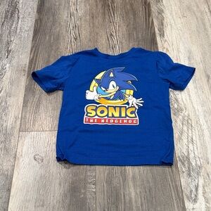 Sonic the Hedgehog Blue Graphic Kids T-Shirt